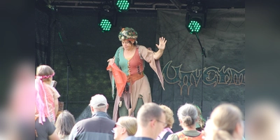 16. Mittelalterliches Spectaculum im Tierpark Sababurg. (Foto: Julia Sürder)