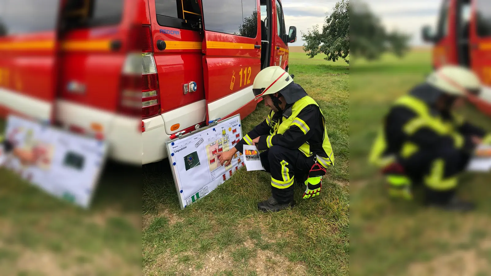 Alarmübung der Feuerwehr Grebenstein (Foto: Julia Sürder)