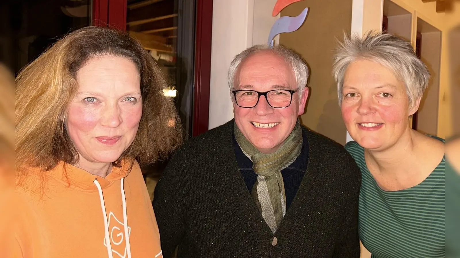 Schauen optimistisch in die Zukunft (v.l.): Patricia Arendes-Meyn, Gerhard Antoni und Petra Reineke. (Foto: GRÜNE Nieheim)