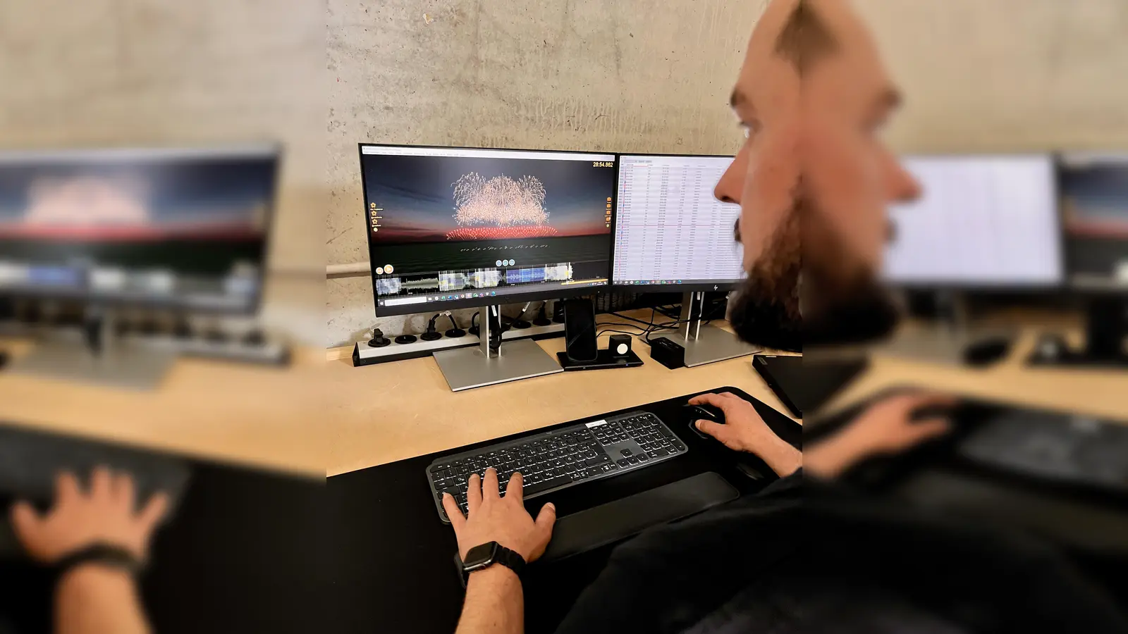 Showsimulation. (Foto: A-TEAM Services)