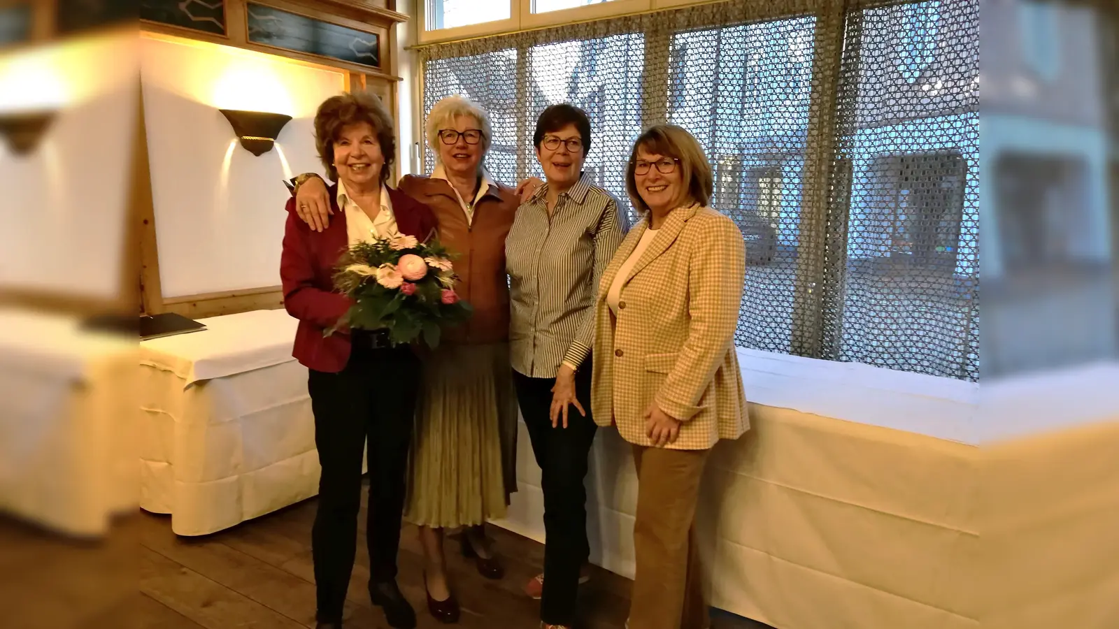 (v.l.) Heide Schleip, Elke Briese, Liz Chittka und Renate Nott. (Foto: privat)