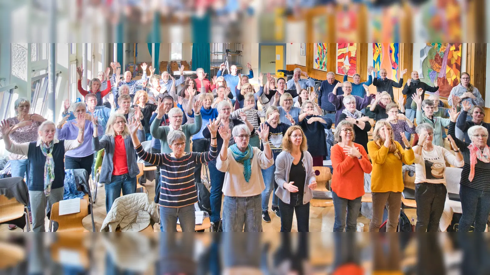 Chorbegegnung unter dem Motto „Songs of Spirit“. (Foto: privat)