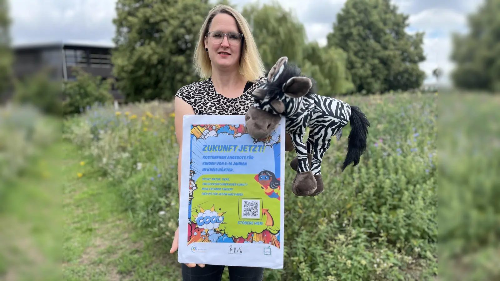 Für die Zusammenstellung des Projekts „Zukunft jetzt!” hat Sandra Wegener von der Abteilung Soziale Dienste des Kreises Höxter über 800 Grundschulkinder nach ihren Interessen, Wünschen und Ideen befragt. (Foto: Kreis Höxter)