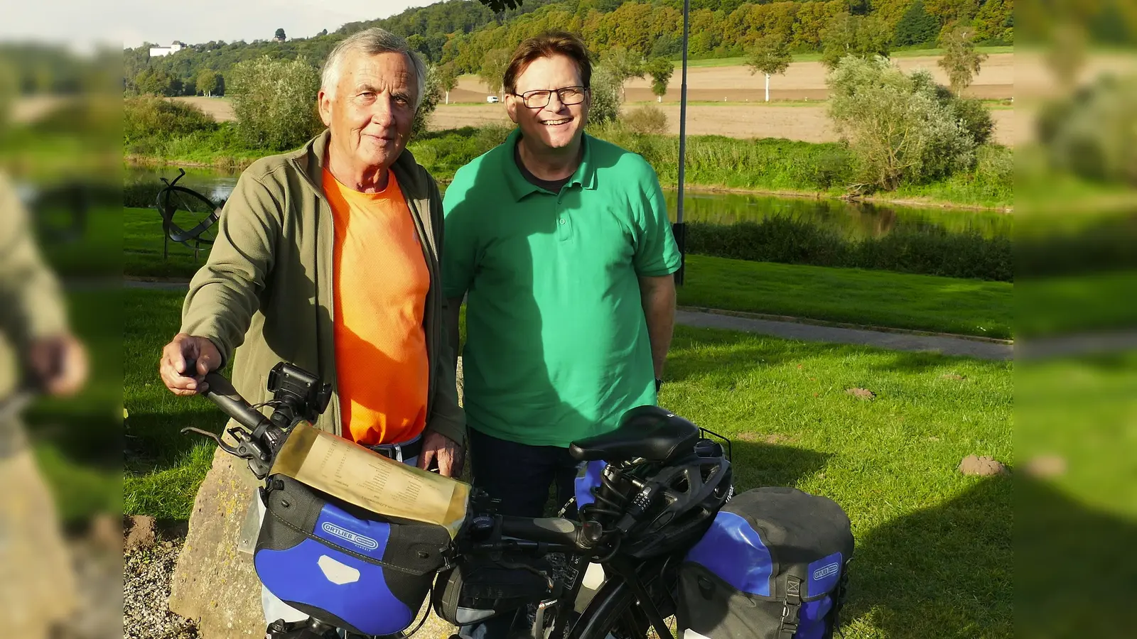 Karl Erich Wessler (l.) und Reiner Kempe (Awassa-Verein). (Foto: Karl-Erich Wessler)