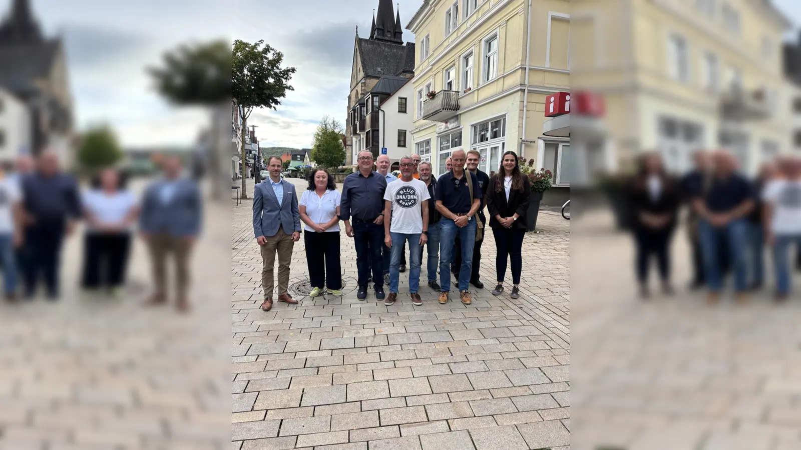 Das Planungsteam vor Ort in Bad Driburg (Foto: privat)