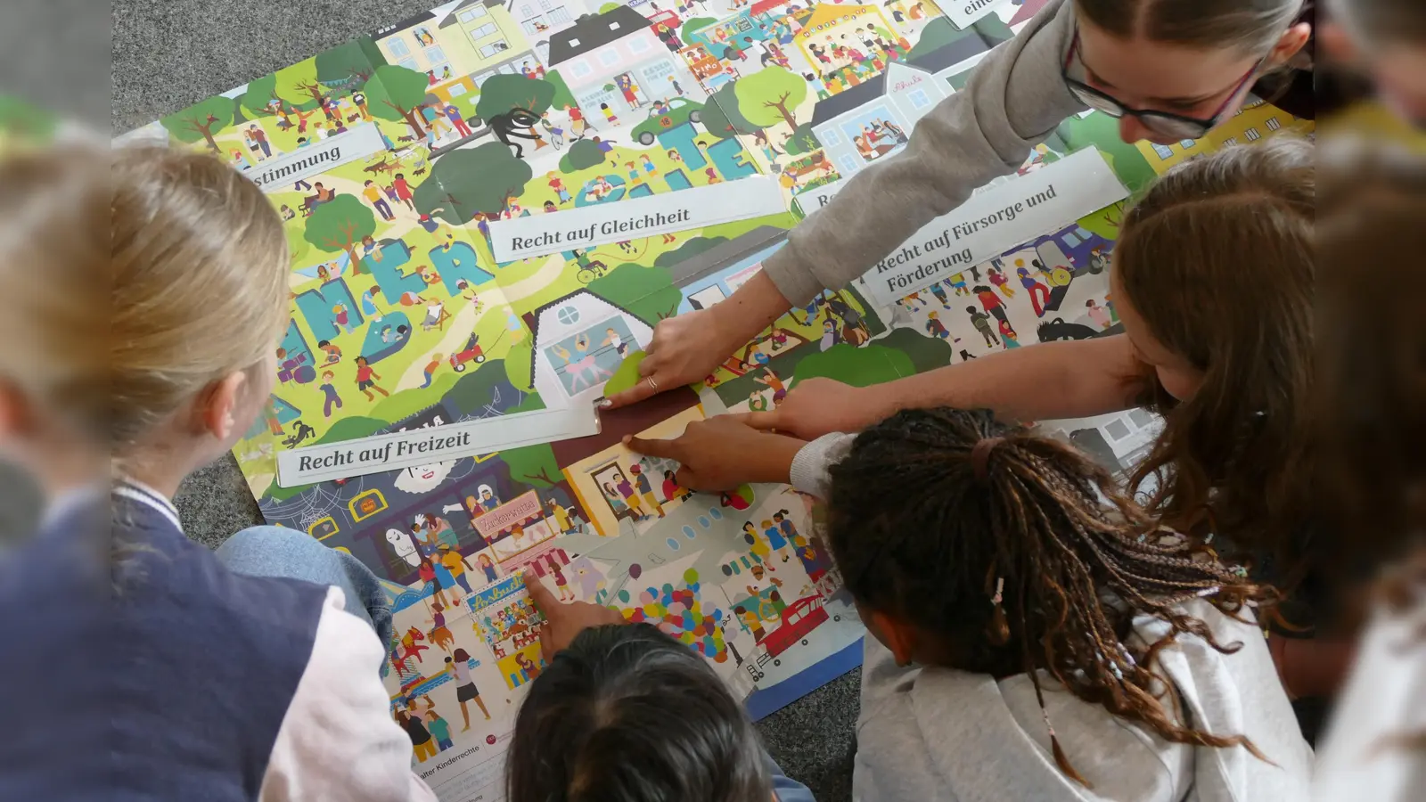 Überrascht waren viele Schülerinnen und Schüler auch über einzelne Kinderrechte, die sie so noch nicht kannten. (Foto: privat)