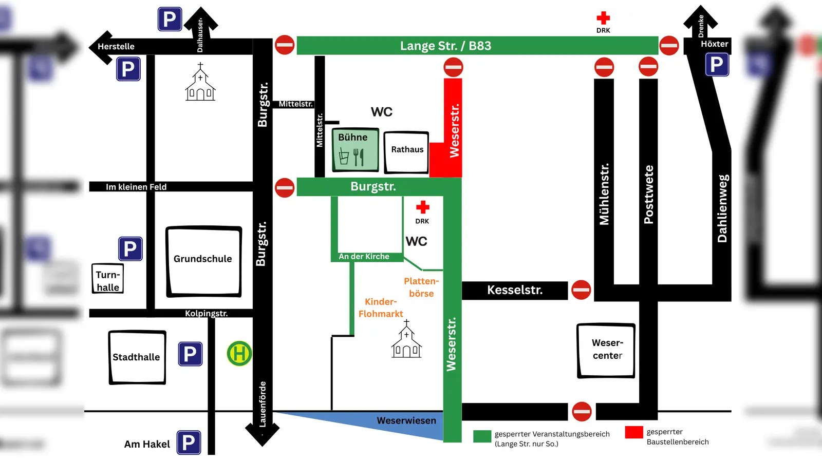 Lageplan (Foto: Beverungen Marketing)