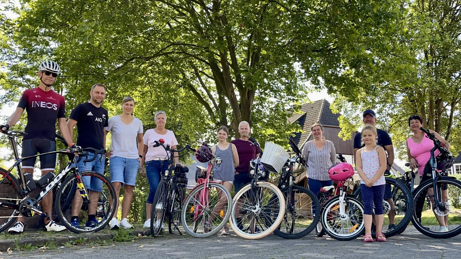 Das Team der WGL belegt Platz 2 beim Stadtradeln der Samtgemeinde Boffzen.  (Foto: WGL)