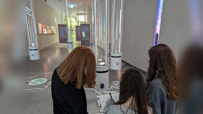 Teenager von Girls Day haben die Ostereiersuche schon einmal getestet. (Foto: Stadtmarketing Holzminden GmbH)