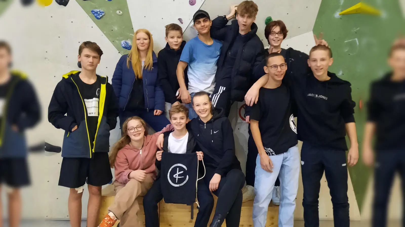 Theodor Hubatsch, Leona Göbel, Kim Homburg, Pelle Bäumner, Adam Abel, Laura Dornemann, Arne Kuhn, Rudolf Franke, Liam Werner, Maxi Flemming  (Foto: privat/Köhling)