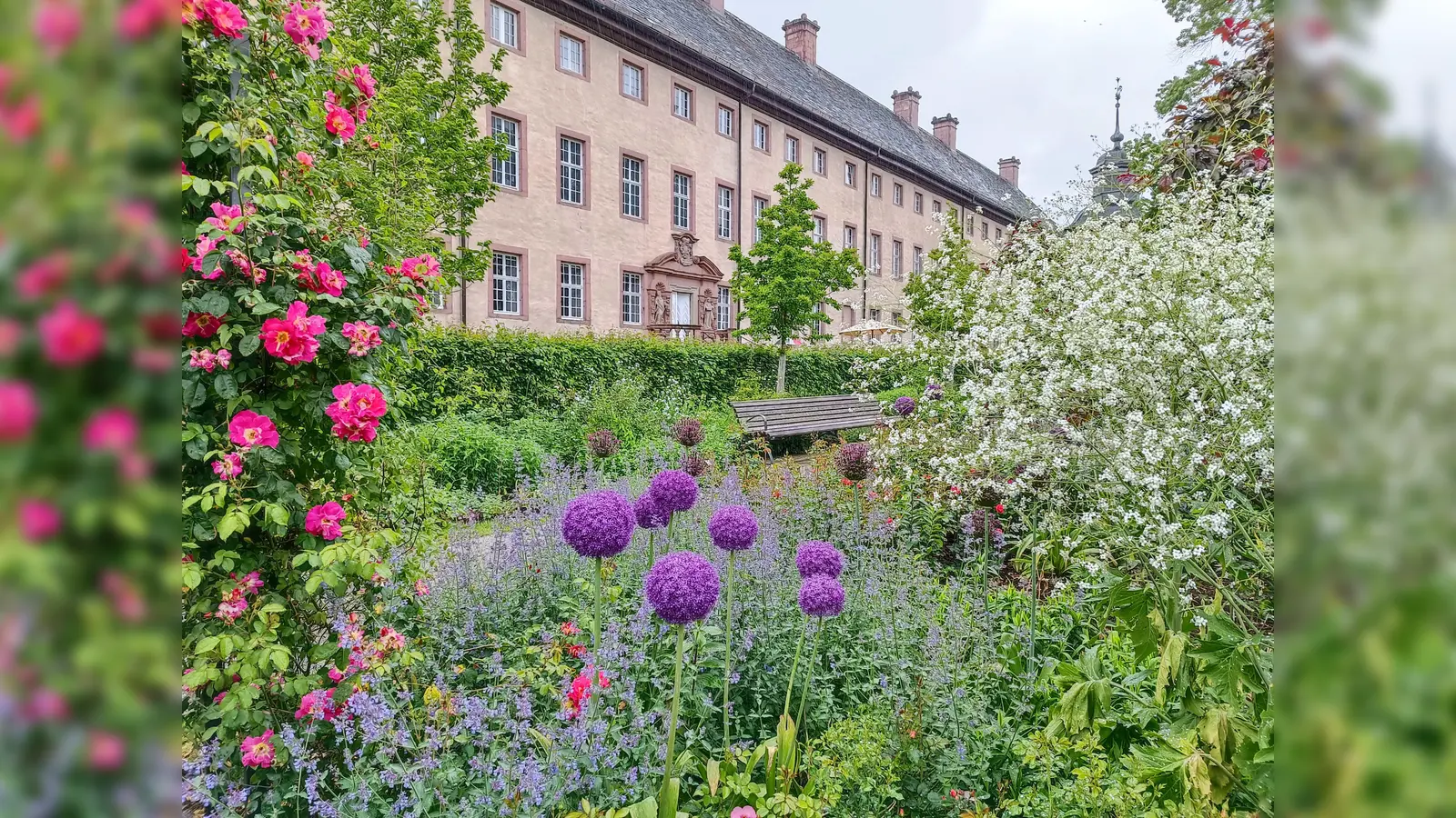 Es blüht im Remtergarten. (Foto: Huxarium Gartenpark Höxter)