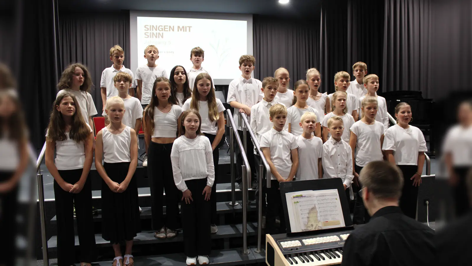 SMS-Chor Klasse 5. (Foto: Michael Volmer, SGS)