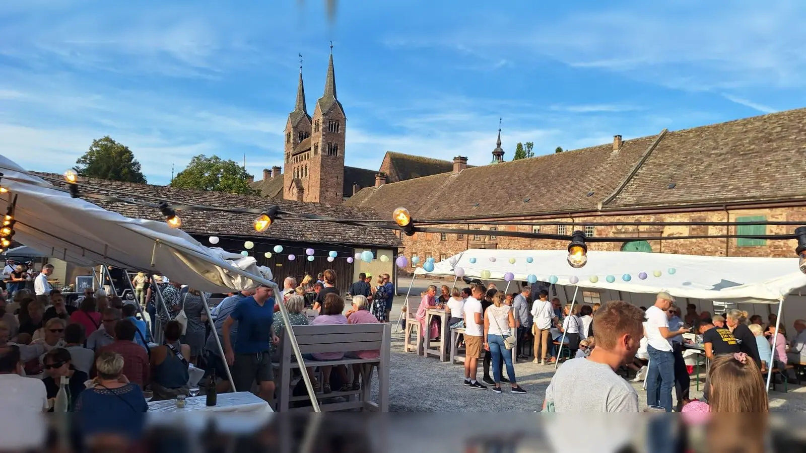 Das Weinfest in Corvey. (Foto: privat)