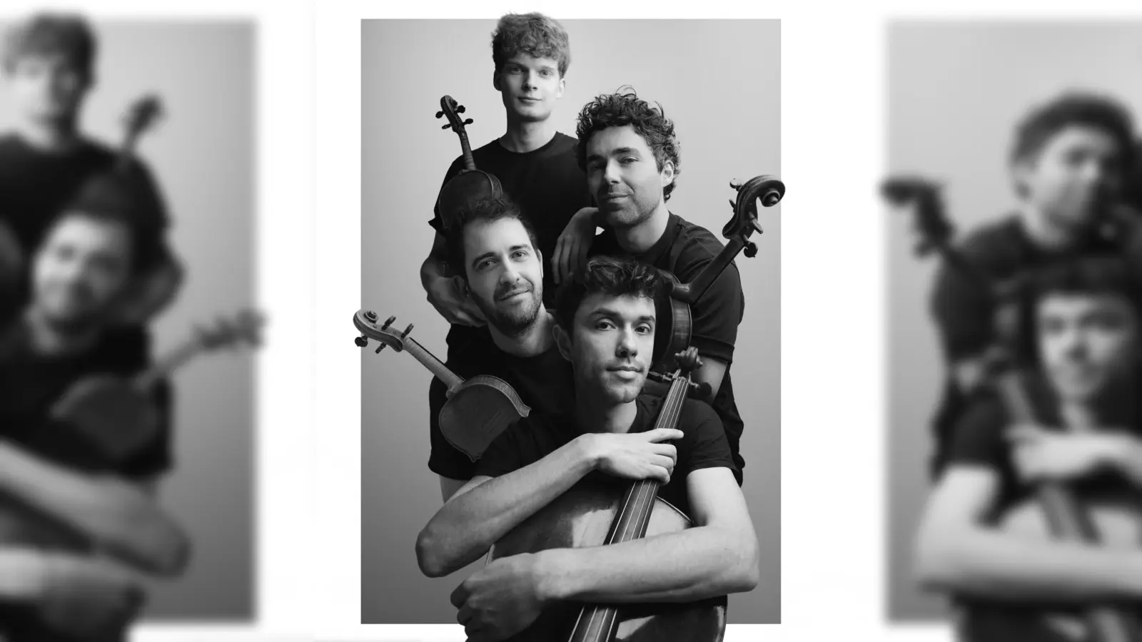 Klassik trifft auf moderne Klangwelten: Das Vision String Quartet präsentiert bei den Warburger Meisterkonzerten mit „Mozart in the Fields“ die ganze Vielfalt der Streichquartett-Musik. (Foto: Sander Stuart)