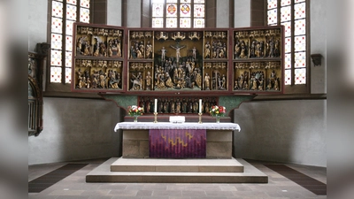Flügelaltar in der St. Johannis-Kirche Uslar. (Foto: Touristik-Information Uslar)