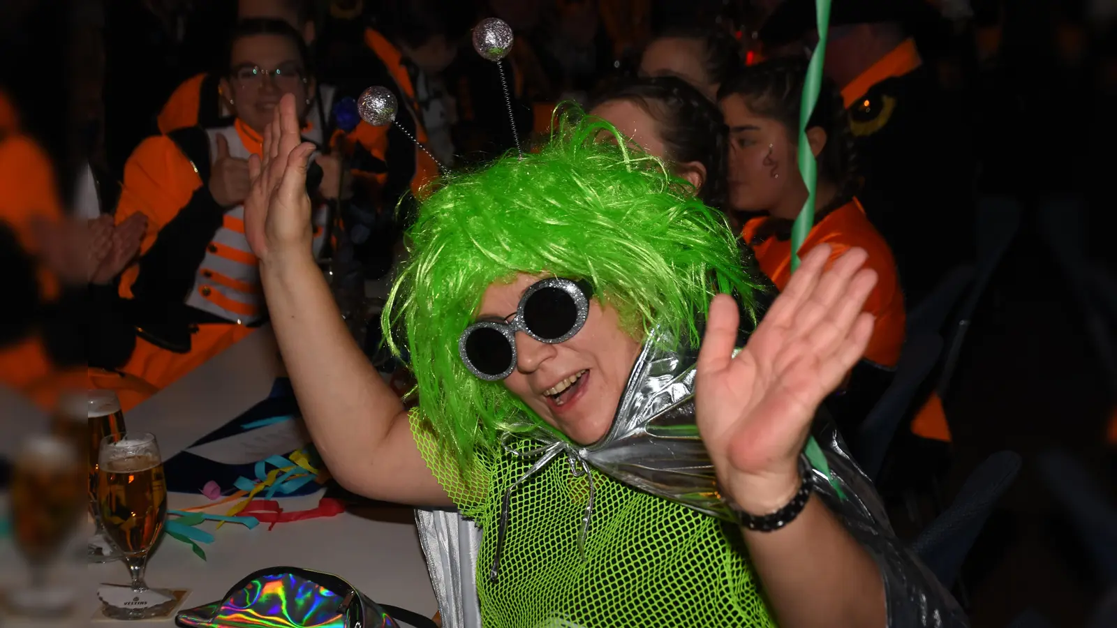 Stimmung bei der Prunksitzung 2023 (Foto: Peter Vössing)