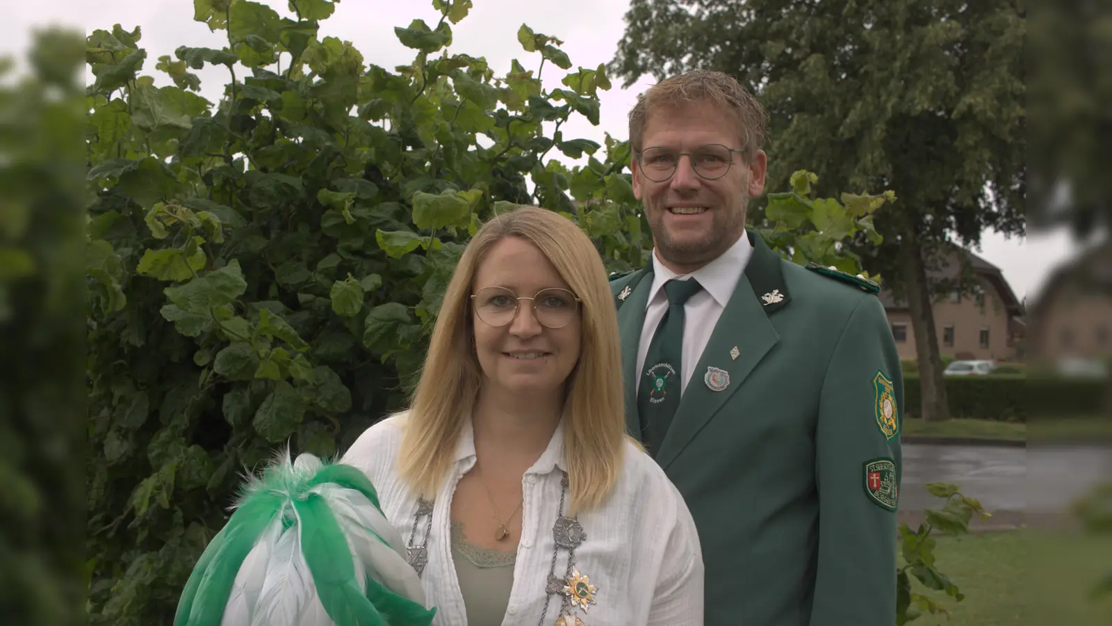 Königin Melani I. und Prinz Jörg I. regieren die Liboriusschützen im Jahr 2026. (Foto: privat)