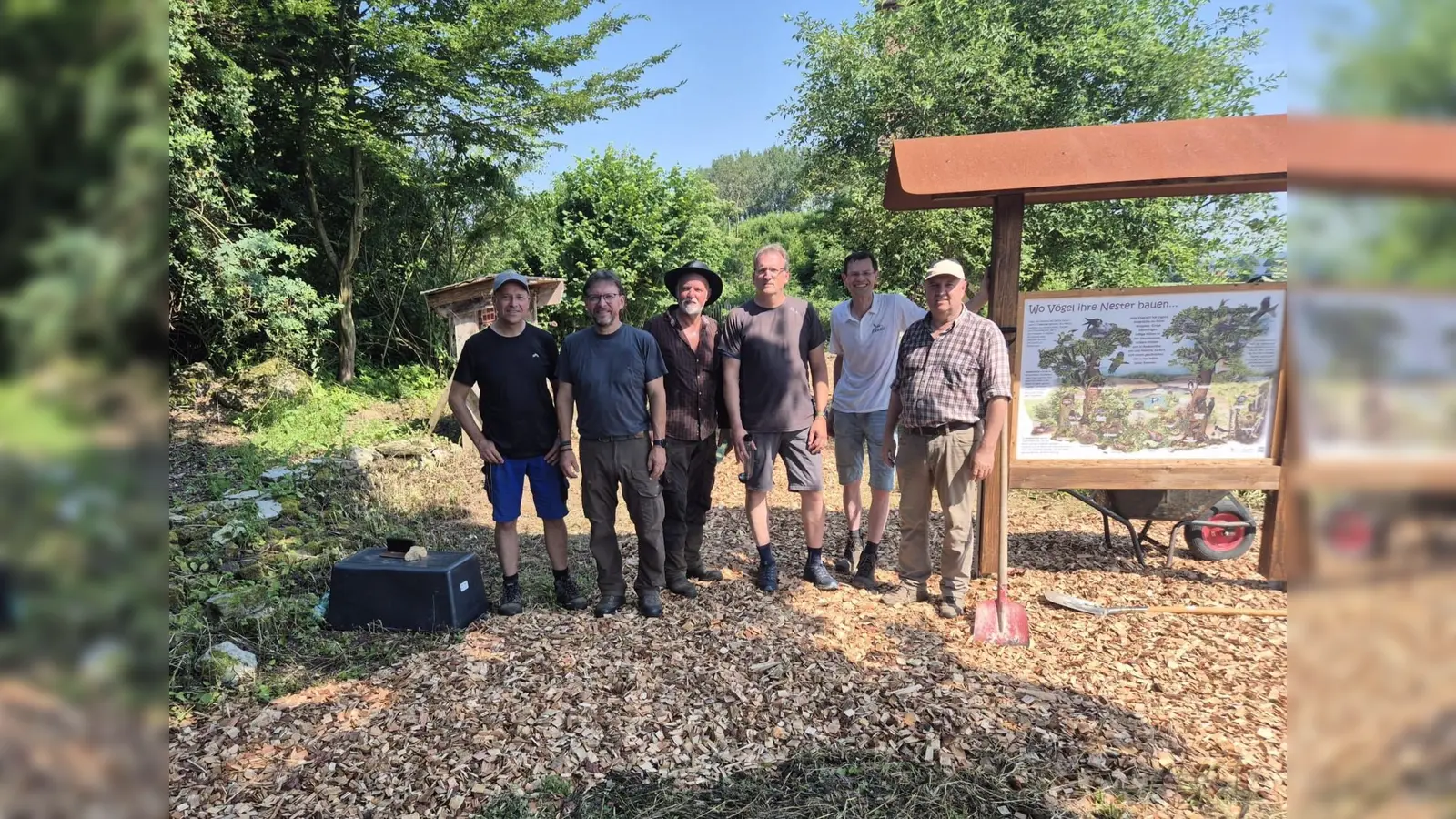 V.l.: Andreas Meyer, Harald Gläser, Rembert Ostermann, Dirk Schiller, Christian Weidner und Rudolf Ostermann. (Foto: privat)