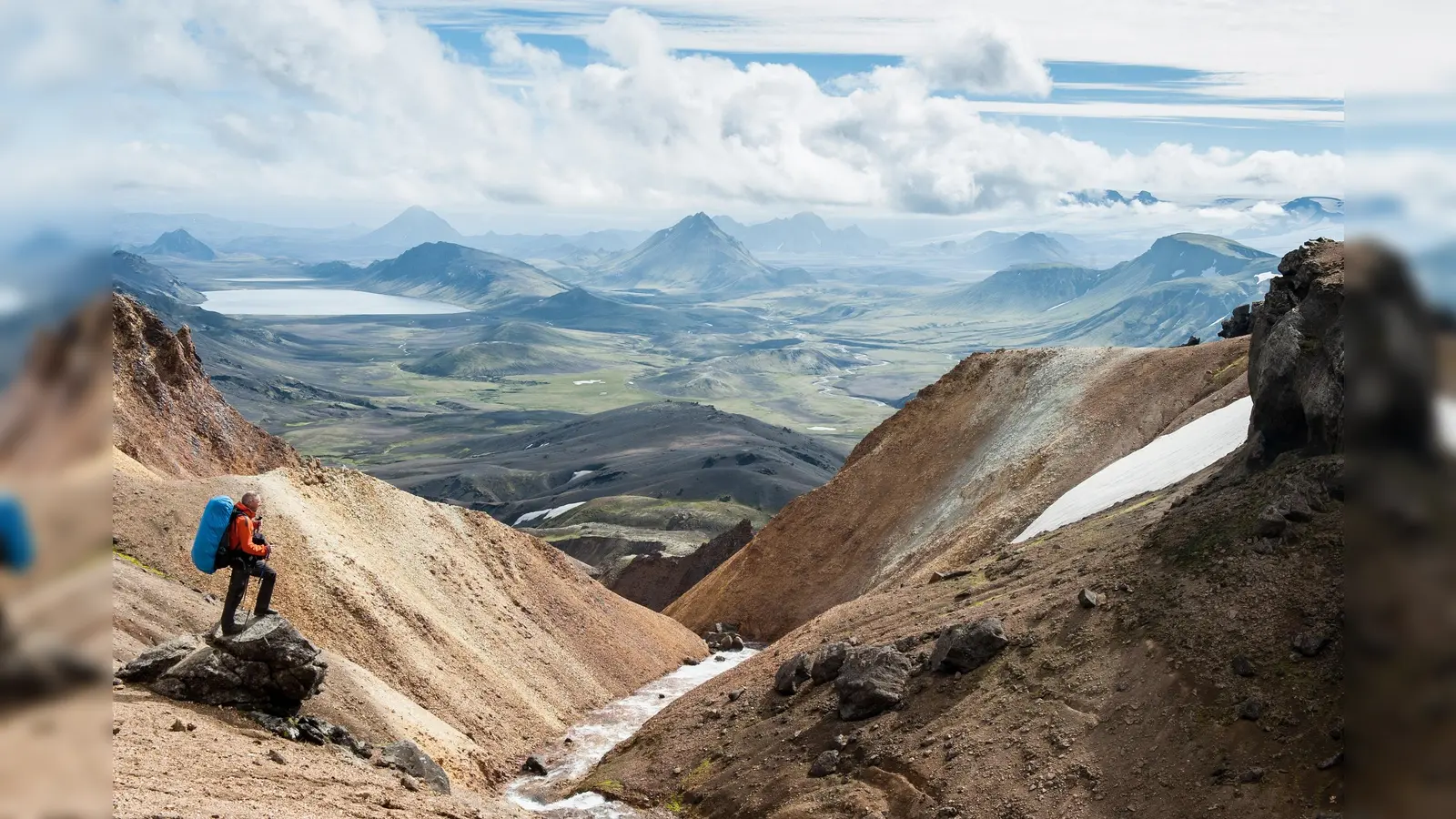 Inmitten der Vulkane: Der Trail Laugavegur. (Foto: Harald Tillberg)