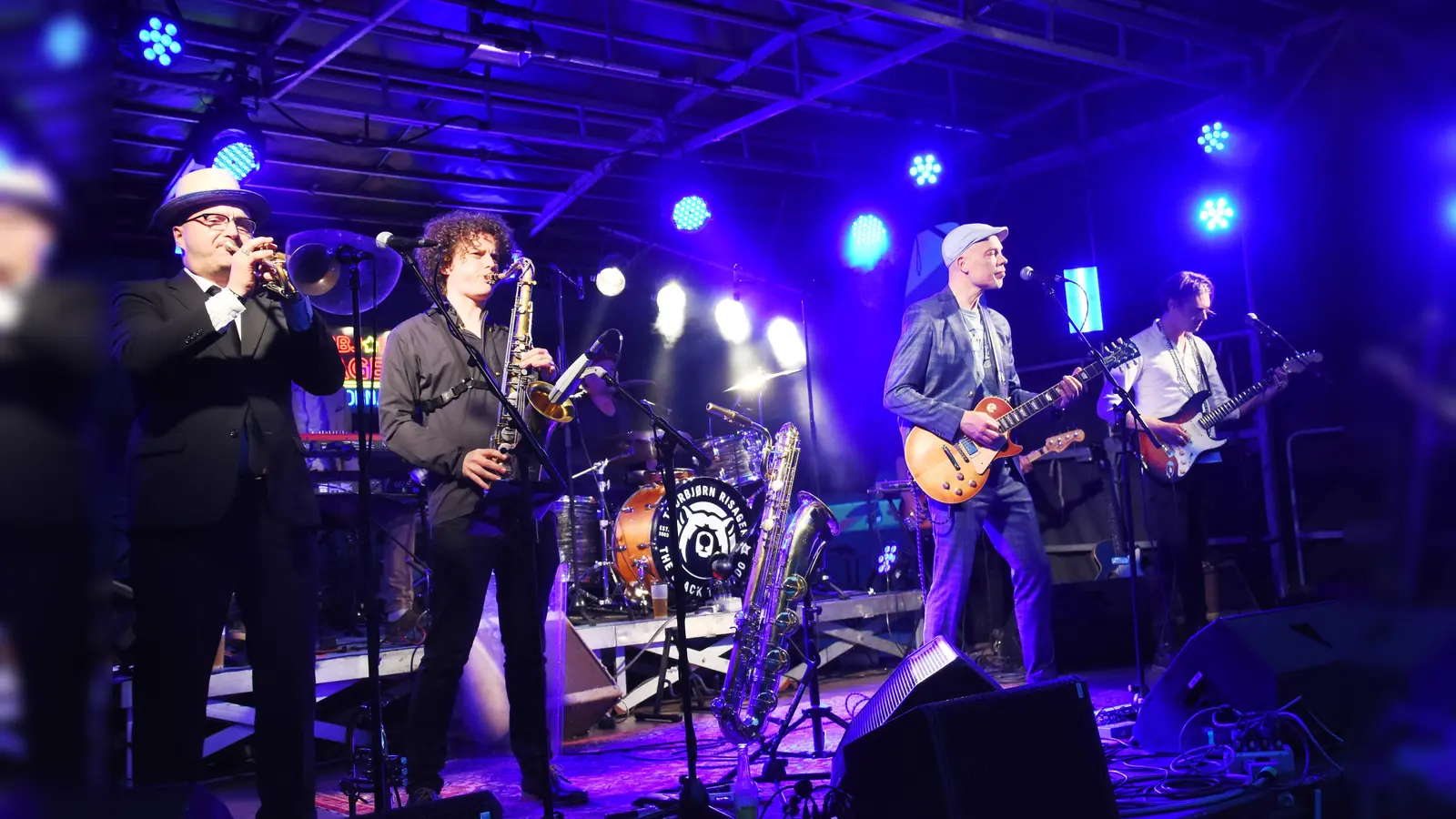 Thorbjørn Risager & The Black Tornado. (Foto: Peter Vössing)