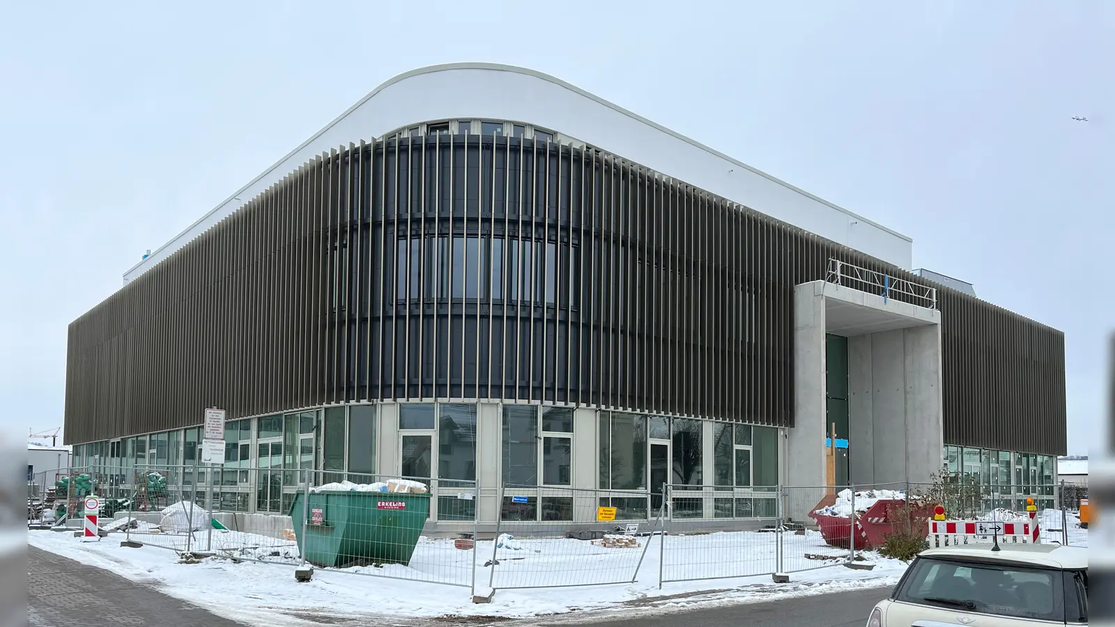 Die Realisierung des Bildungscampus Handwerk in Brakel ist auf der Zielgeraden. (Foto: RSK/Peter Knobloch)