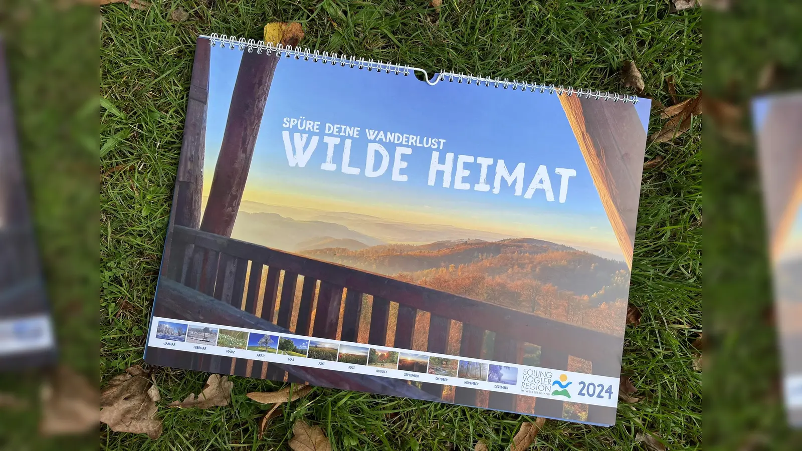 Der Wilde Heimat Kalender 2024. (Foto: SVR)