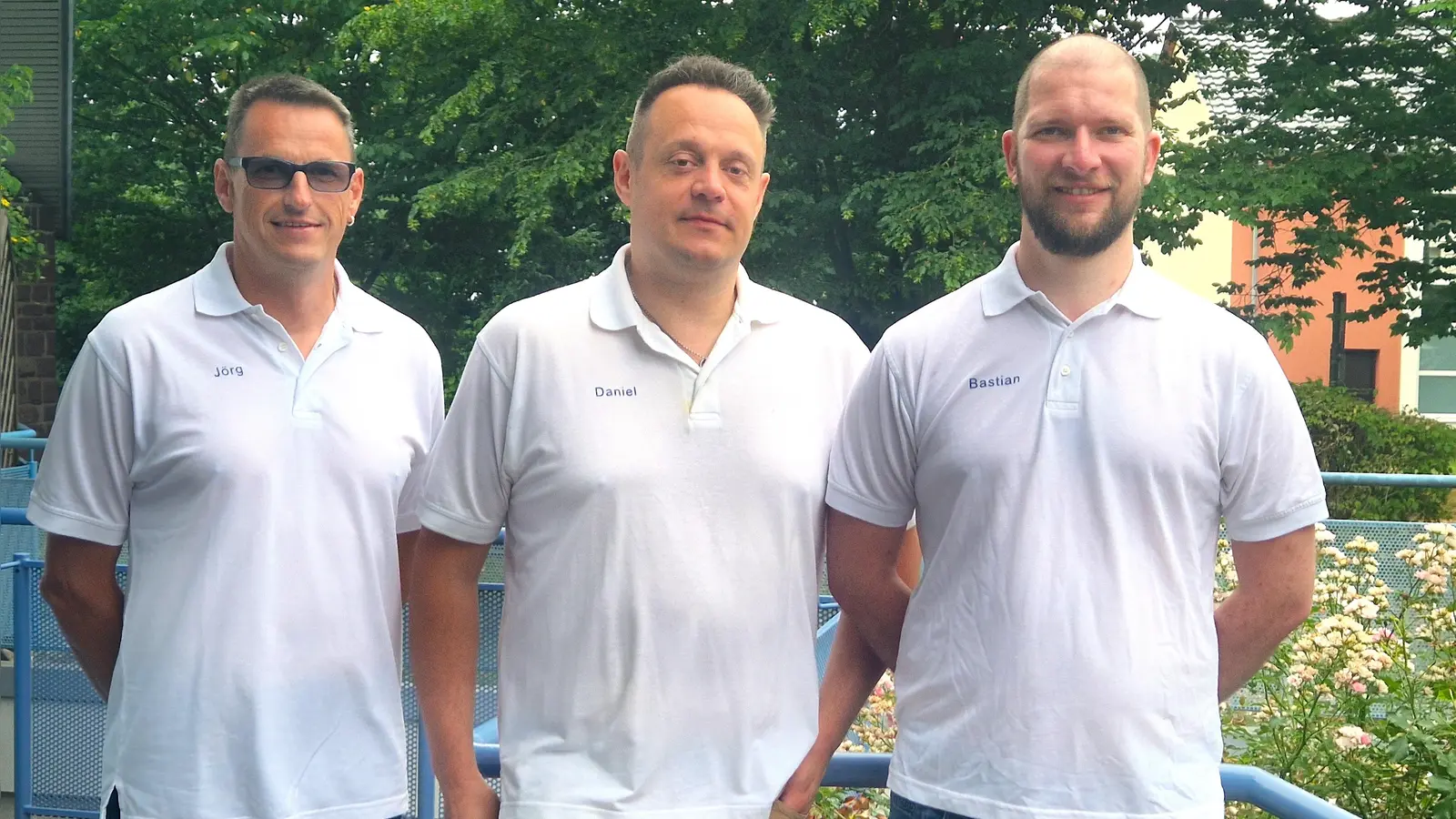 Das Führungstrio des CarnevalsVerein Weserbrücke (v.l.) Vizepräsidennt Jörg Redeker, Präsident Daniel Zarnitz und Vizepräsident Bastian Suermann (Foto: privat)