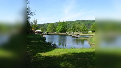 Freizeitsee Schönhagen. (Foto: Touristik-Information Uslar)