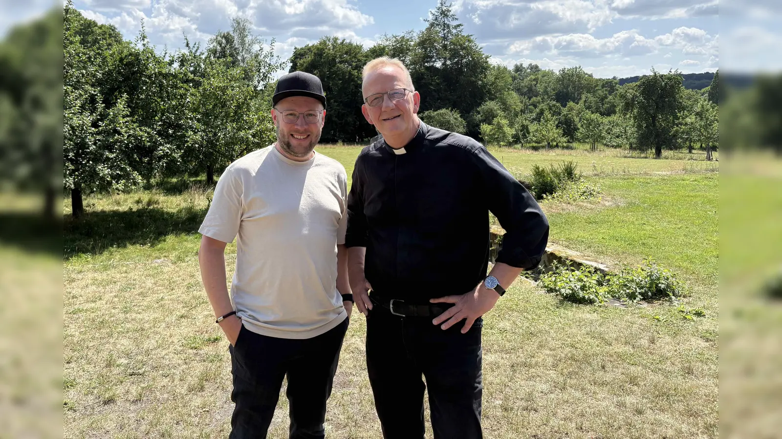 Marc Henke und Dr. Peter Jochem gestalten das Sunset-Konzert (Foto: Jugendhaus)