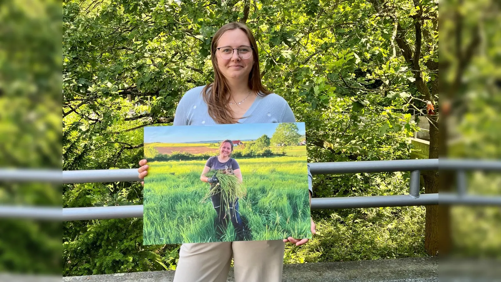 Landwirtin Leonie Jung aus Brakel ist eine der Siegerinnen des OWL- Wettbewerbs Bildkommunikation. (Foto: WLV)