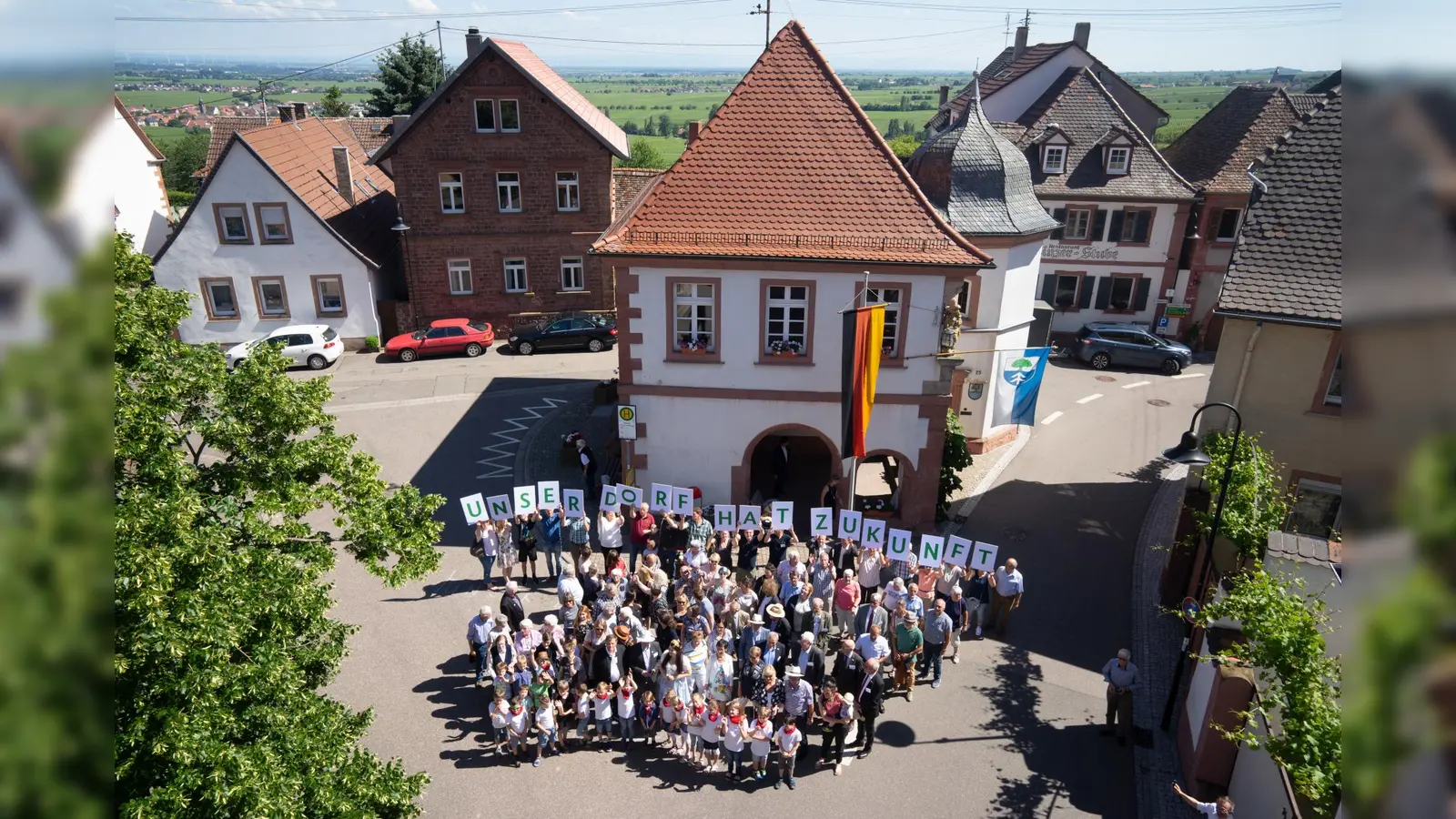 Dorfgemeinschaften gewinnen beim Wettbewerb „Unser Dorf hat Zukunft”. (Foto: BMEL)
