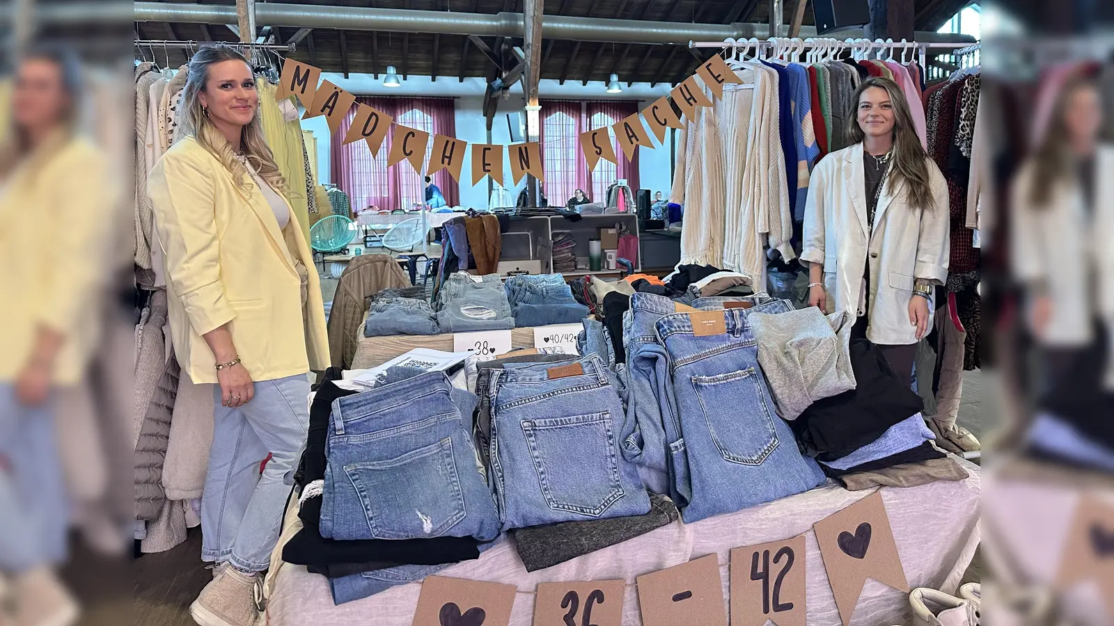 Von Mode bis Schmuck bis hin zu Tattoos und Piercings reicht das Angebot beim Frauenflohmarkt „Mädchen-Sache” in der Warburger Stadthalle. (Foto: fee fairs events entertainment / privat)