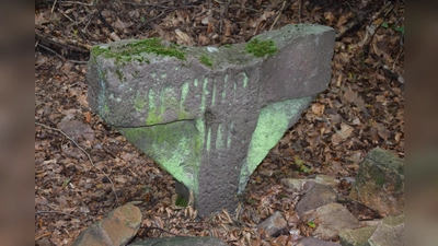 Das Strufuskreuz markiert den einstigen Tiefenborn - und damit auch die letzte Ruhestätte des sagenhaften Wilddiebs. (Foto: Marc Otto)