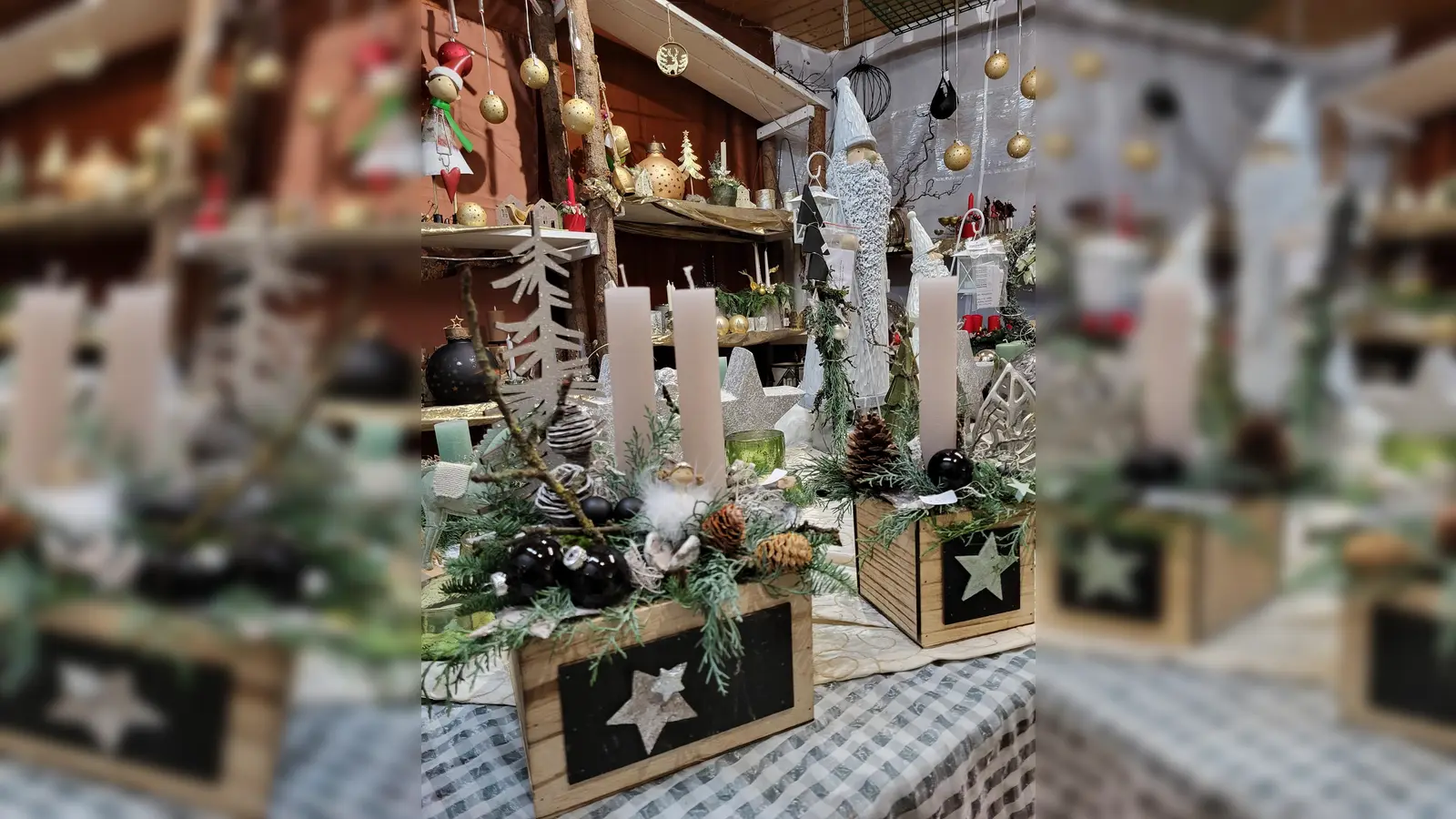 In seiner Adventsausstellung präsentiert Blumenstudio Graute reichlich kreative Ideen für die Vorweihnacht. (Foto: privat)