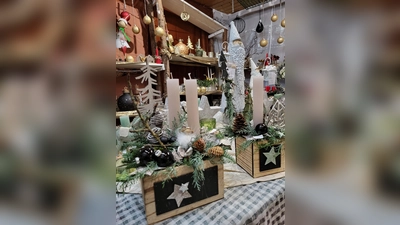 In seiner Adventsausstellung präsentiert Blumenstudio Graute reichlich kreative Ideen für die Vorweihnacht. (Foto: privat)