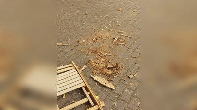 Schon wieder wurde auf der Freilichtbühne Burg Polle randaliert. (Foto: privat)