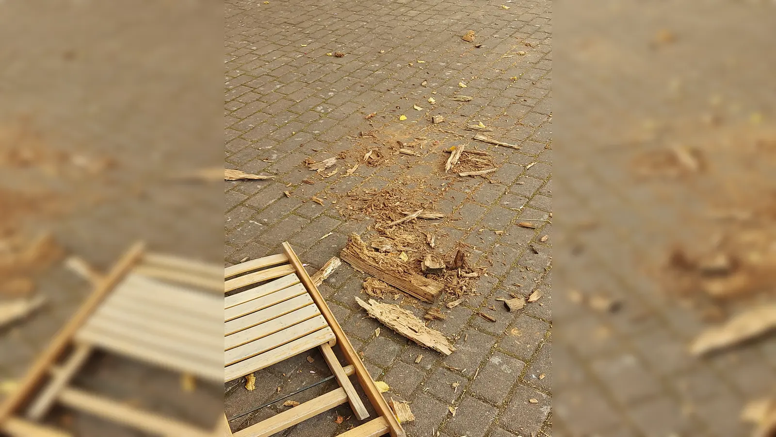 Schon wieder wurde auf der Freilichtbühne Burg Polle randaliert. (Foto: privat)
