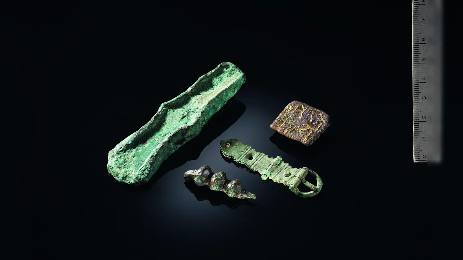 Beispielhafte Fundstücke, die beim Sondengehen entdeckt werden können. (Foto: Dr. Ulrich Lehmann)