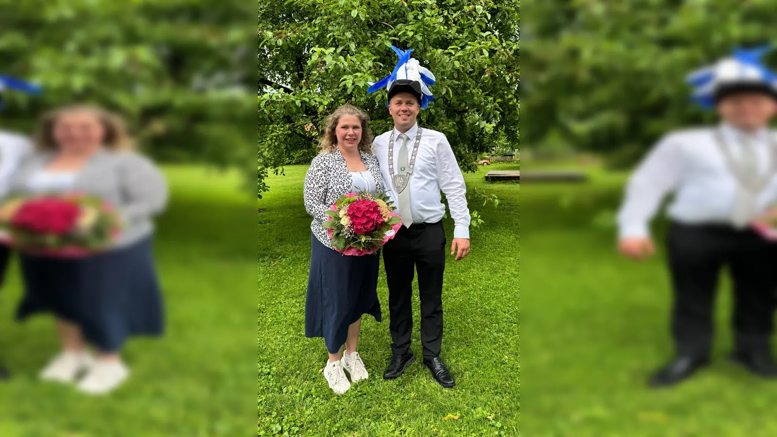 Königspaar Lars Fricke und Lorena Wagner. (Foto: privat)