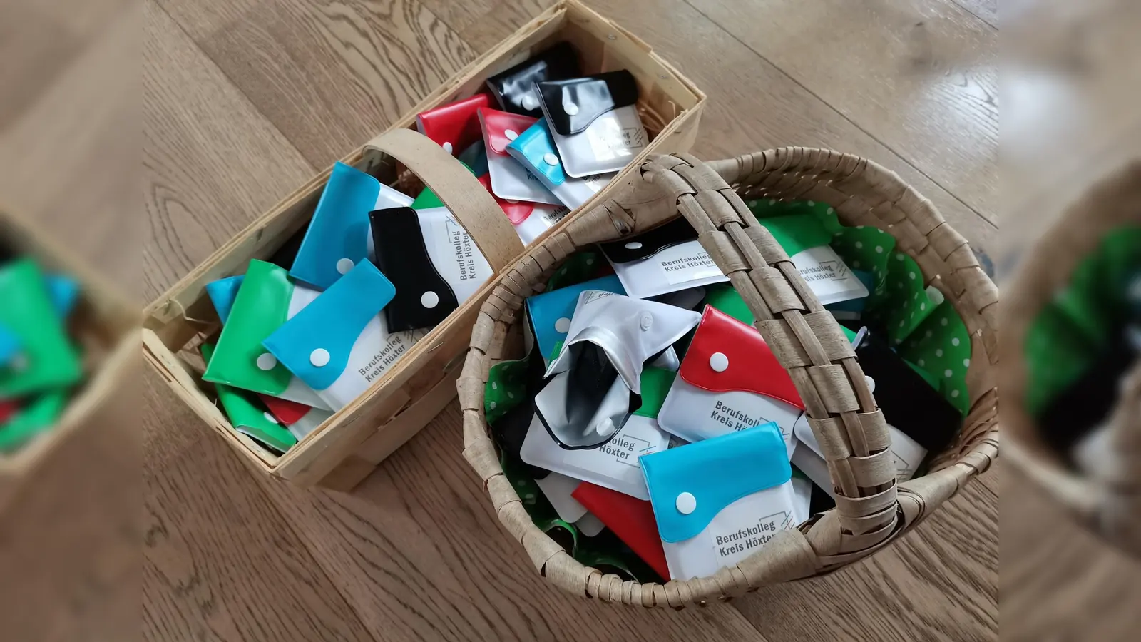 Taschenaschenbecher des Berufskollegs. (Foto: privat)