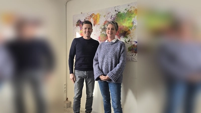 Philip Becker, Allgemeiner Vertreter und Sabine Weishaupt, Gleichstellungsbeauftragte. (Foto: privat)