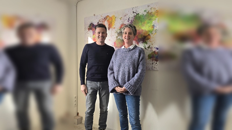 Philip Becker, Allgemeiner Vertreter und Sabine Weishaupt, Gleichstellungsbeauftragte. (Foto: privat)