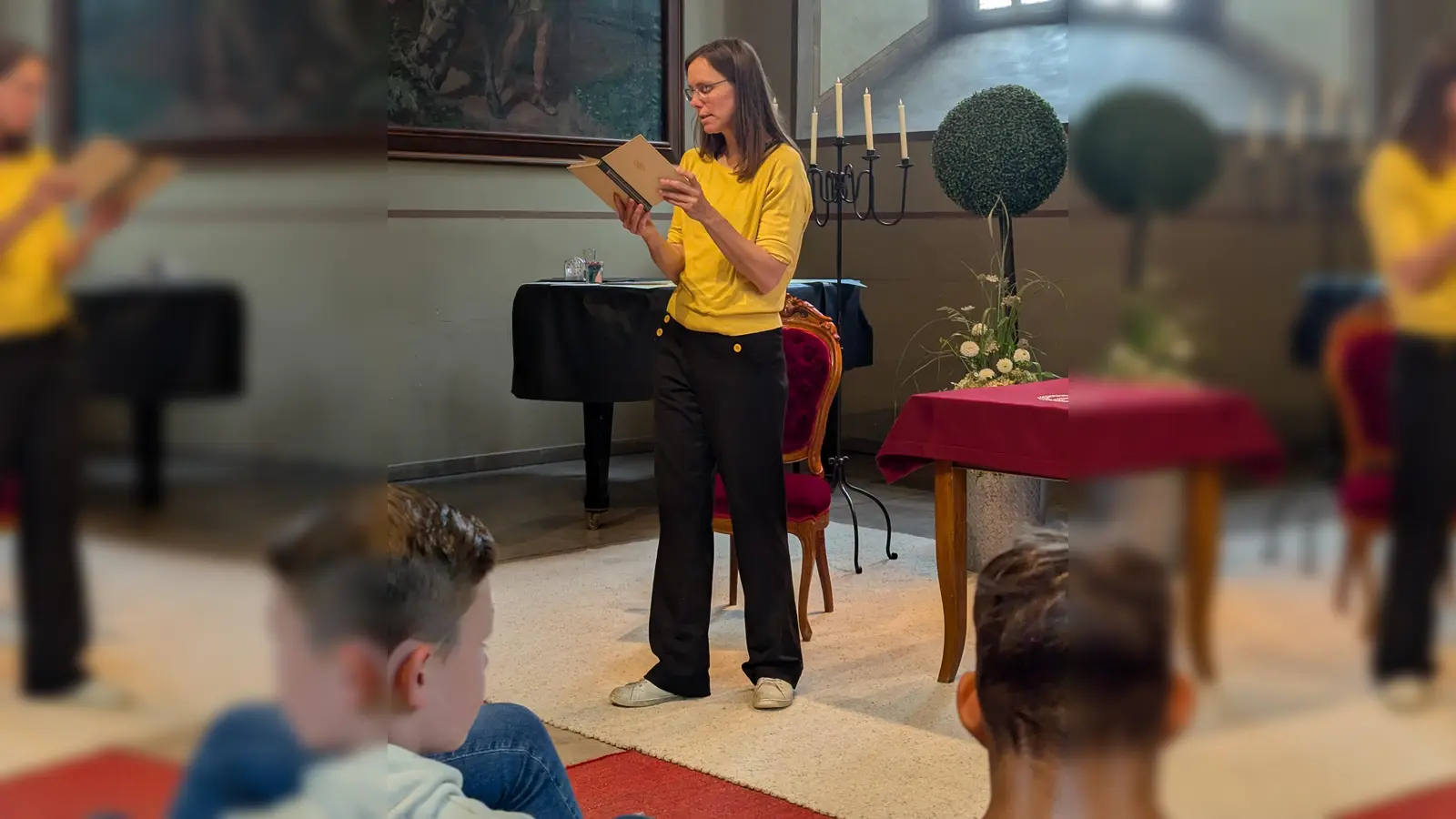 Weihnachtslesung mit Nina Schiefelbein. (Foto: privat)