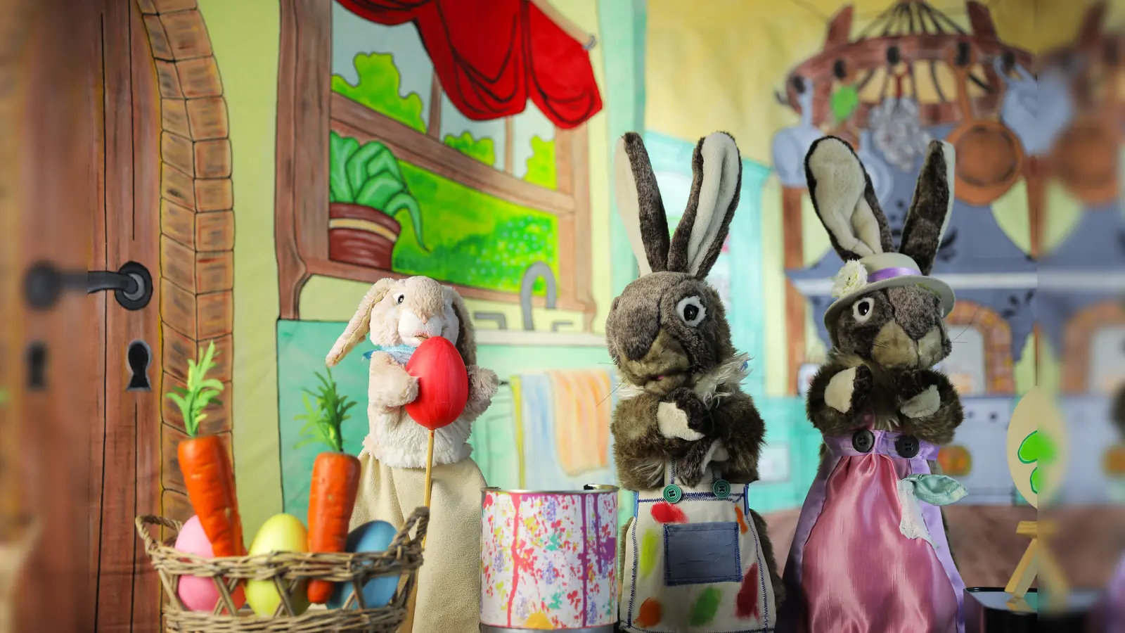 Rudi Löffel mit Frau und Sohn Mörchen. (Foto: A. Nolting)