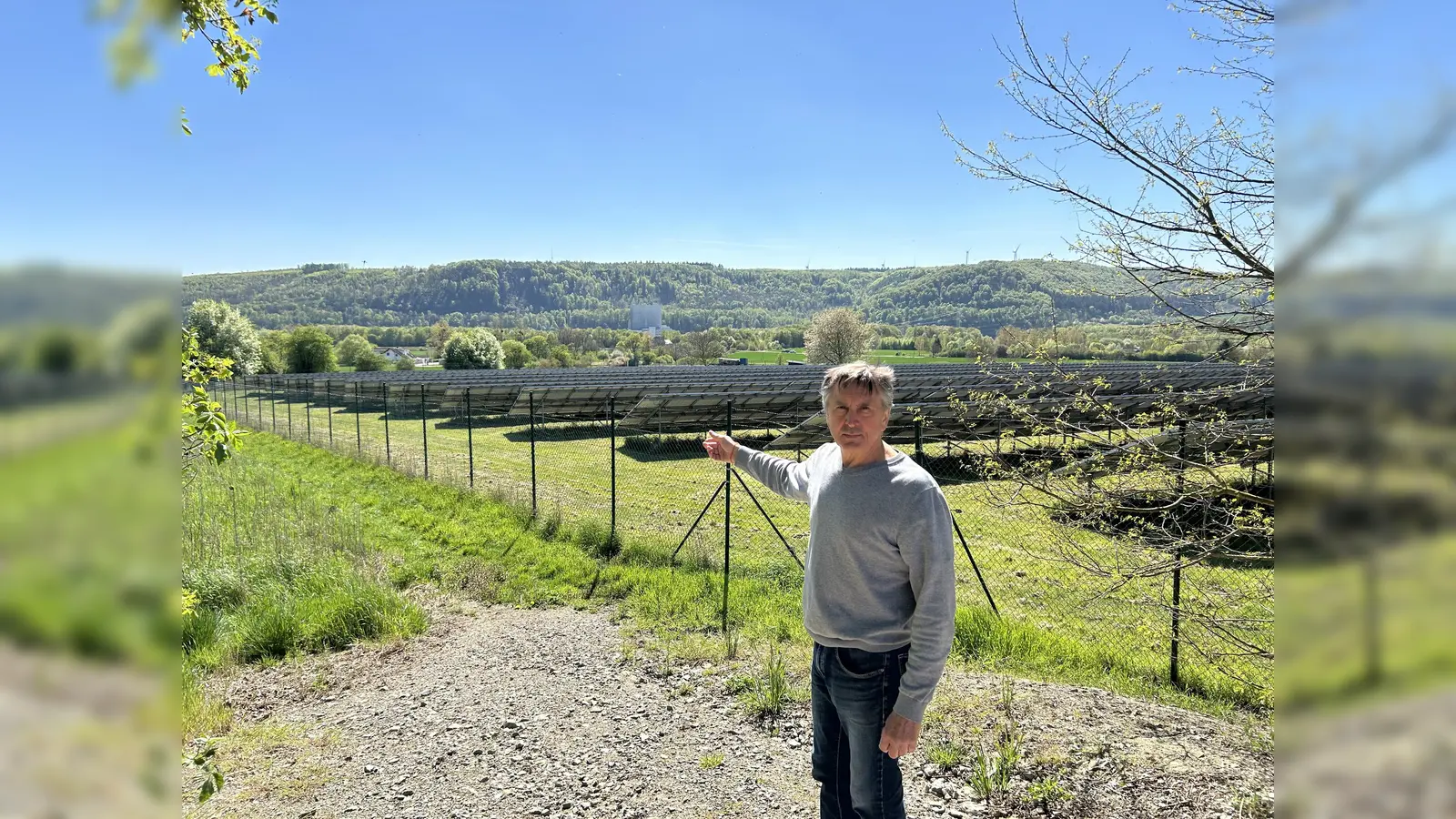 Nur 900 Meter vom ehemaligen Atomkraftwerk Würgassen entfernt will die Statera Energy Germany einen 250 MW Batteriegroßspeicher bauen. (Foto: privat)