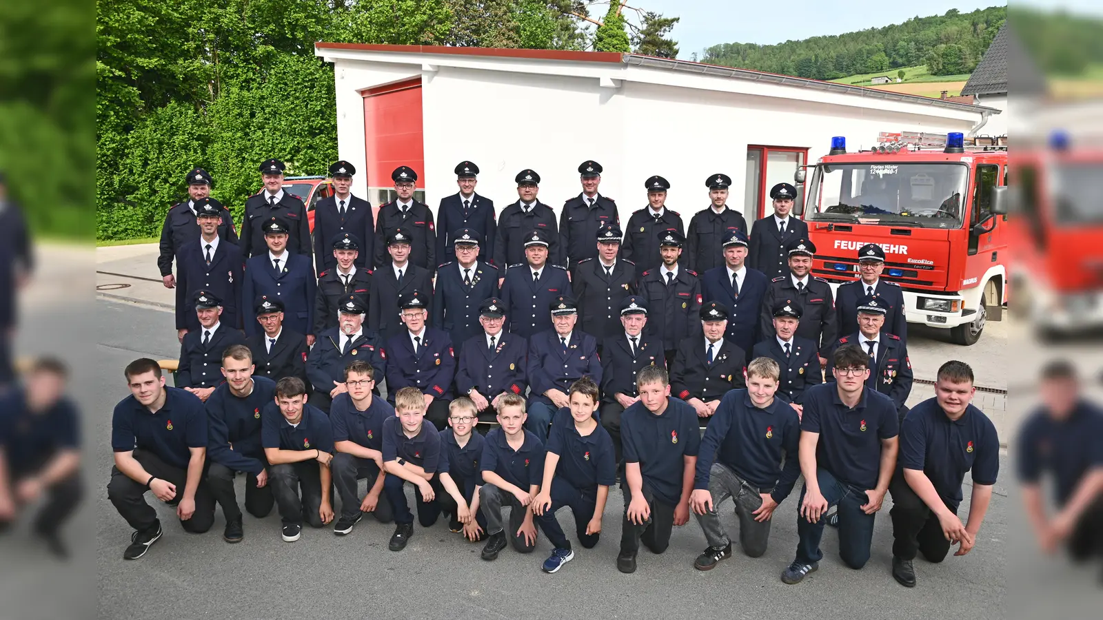 Die Aktiven der Löschgruppe Ovenhausen im Mai 2026 (Foto: Löschgruppe Ovenhausen)