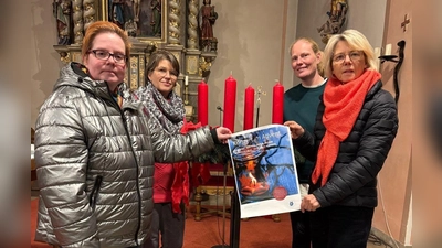 V.l.: Jessica Siewers, Birgit Thien, Andrea Redecker und Sabine Markus vom Gemeinderat. (Foto: privat)