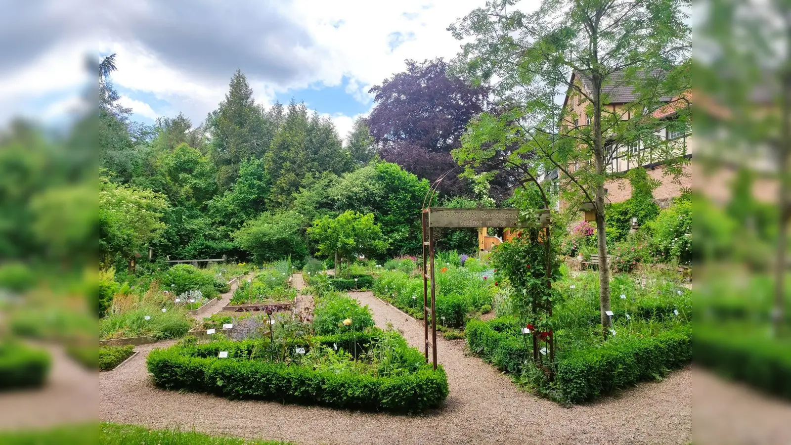 Historischer Bauergarten. (Foto: Touristik-Information Uslar)