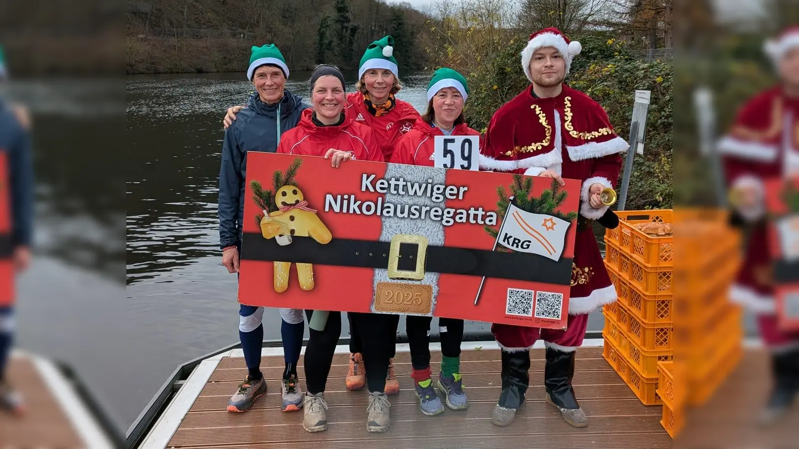 Nikolaus-Regatta: Renate Dreier (1.v.l.). (Foto: privat)