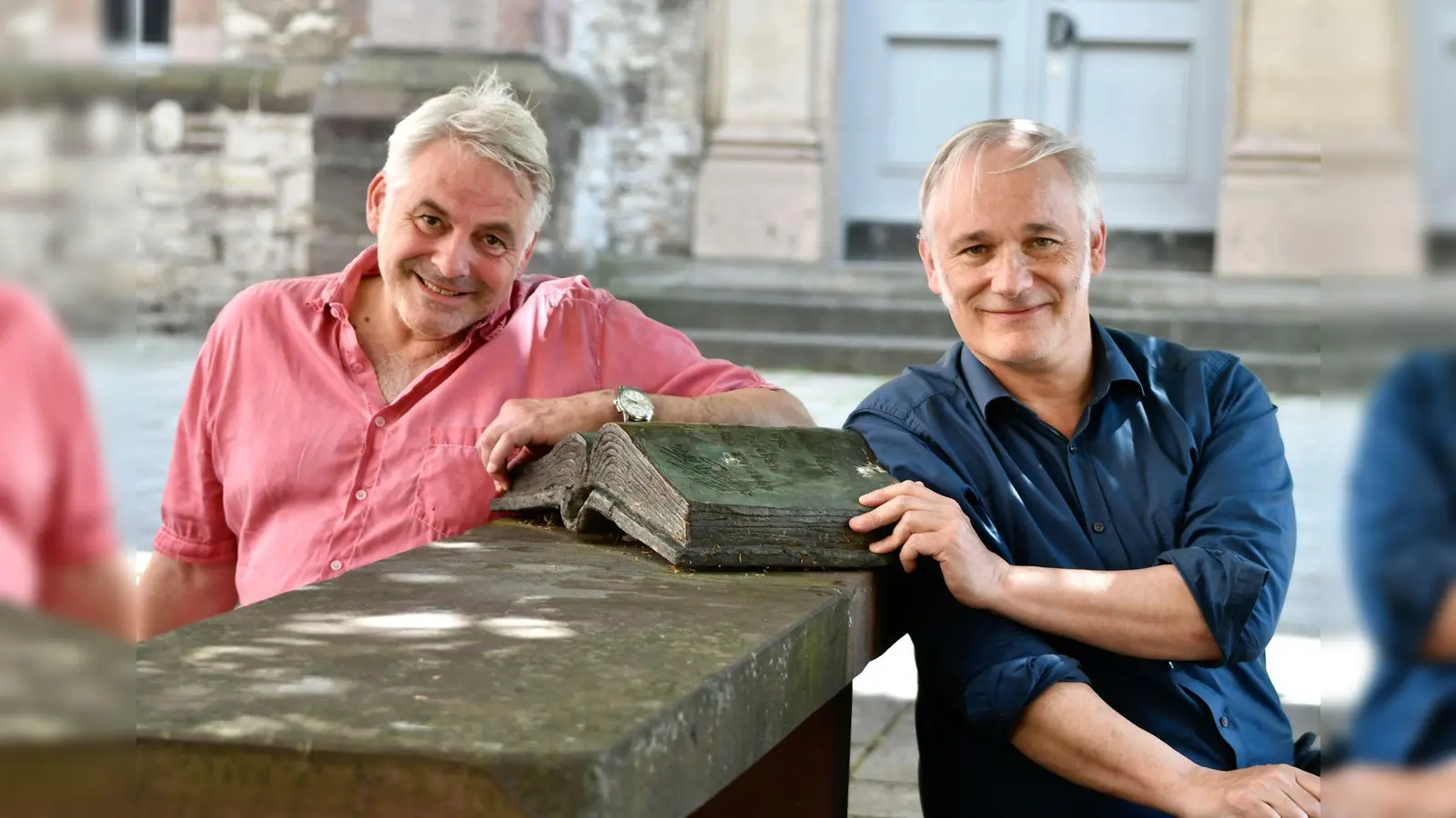 Christoph Huber und Stefan Dehler. (Foto: Christina Hinzmann)